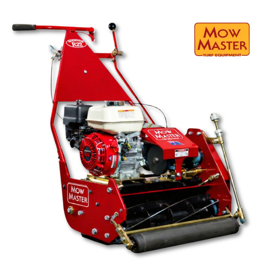 Mowmaster R22 red cylinder Mower Turf Equipment Solutions