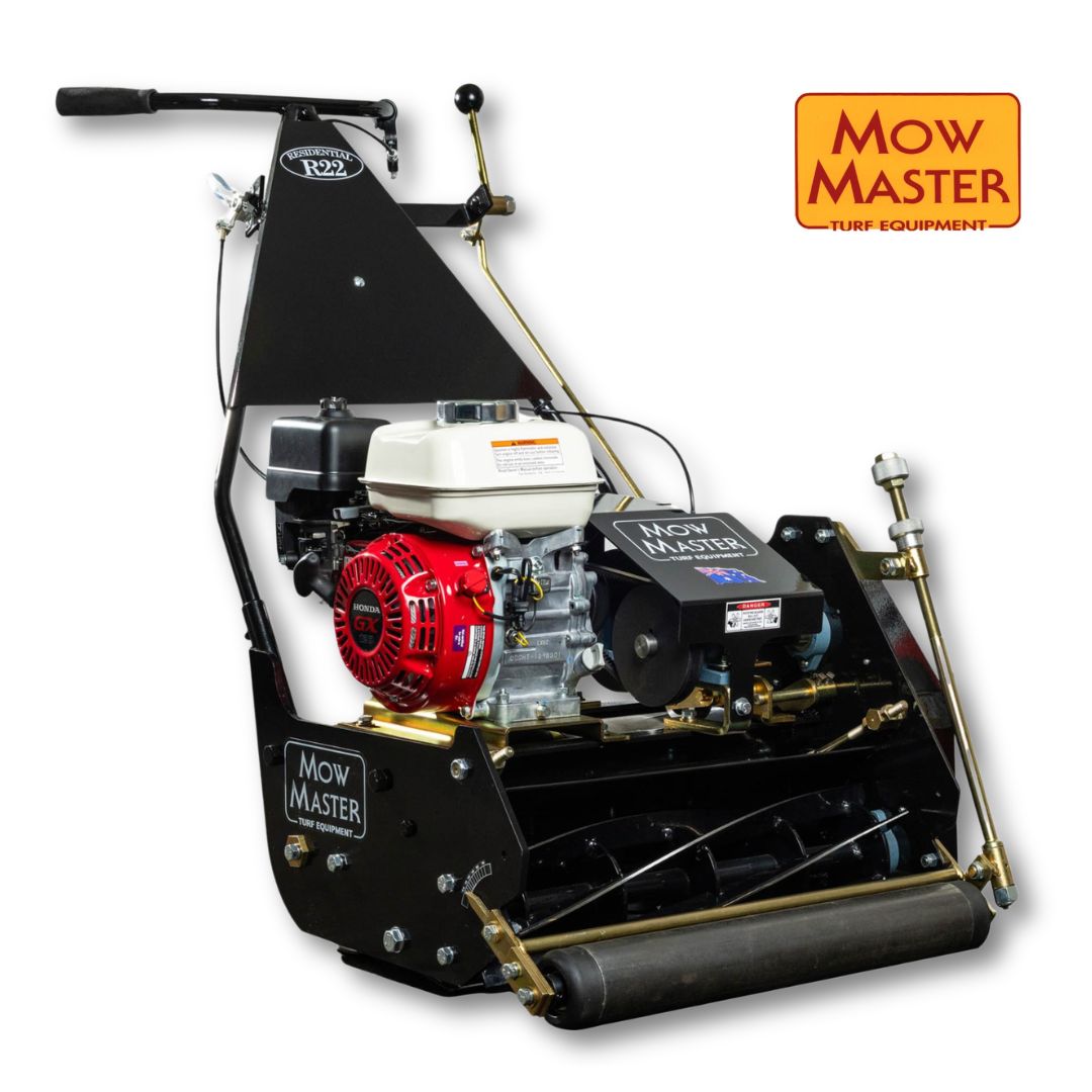 Mowmaster R22 black cylinder Mower Turf Equipment Solutions